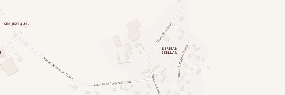 Plan du 5226A Kerjean Izellan à Ploulec’h