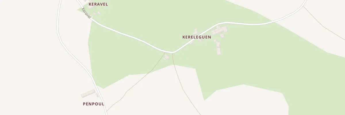 Plan du 6200 Pen an Nech à Loguivy-Plougras