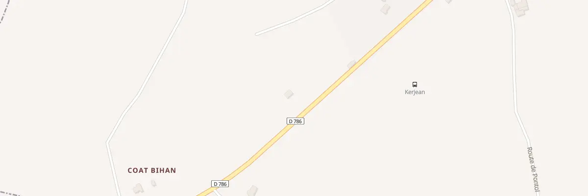 Plan du 28 Rte de Morlaix à Ploulec’h