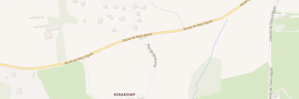 Plan du 6 Rue de Keraromp à Lannion