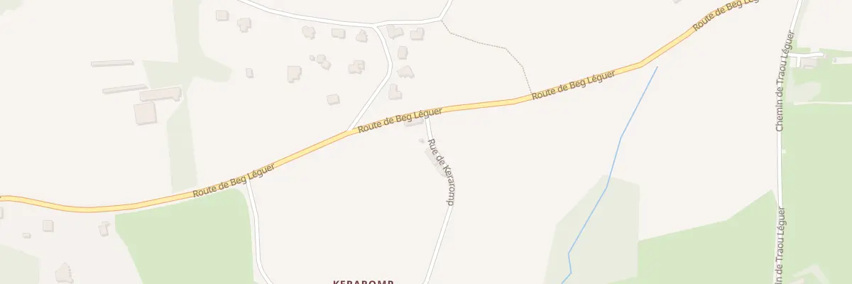 Plan du 4 Rue de Keraromp à Lannion