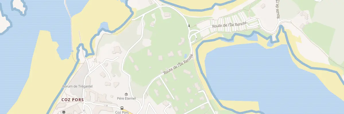 Plan du 7 Rte de l’Île Renote à Trégastel