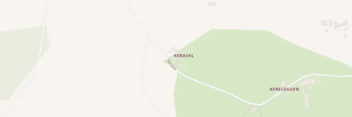 Plan du 5638 Kéravel à Loguivy-Plougras