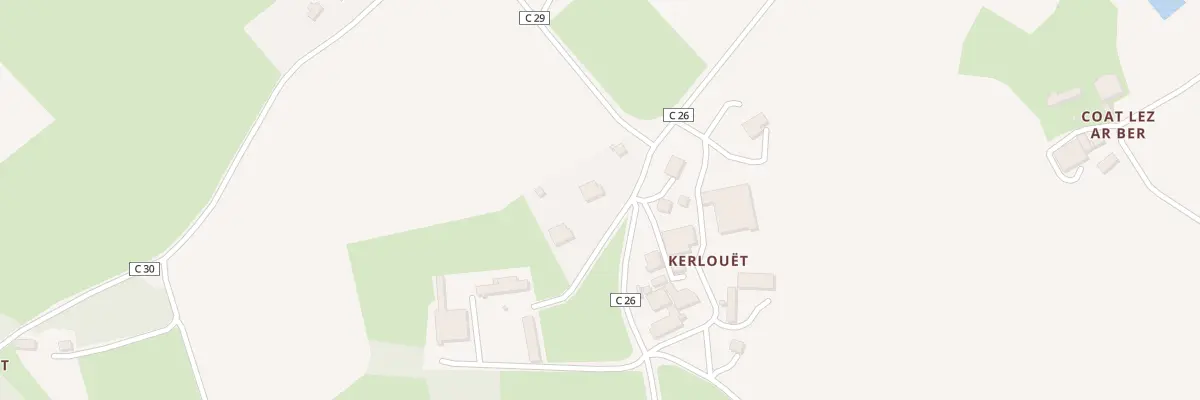 Plan du 5 Kerlouet à Plévin