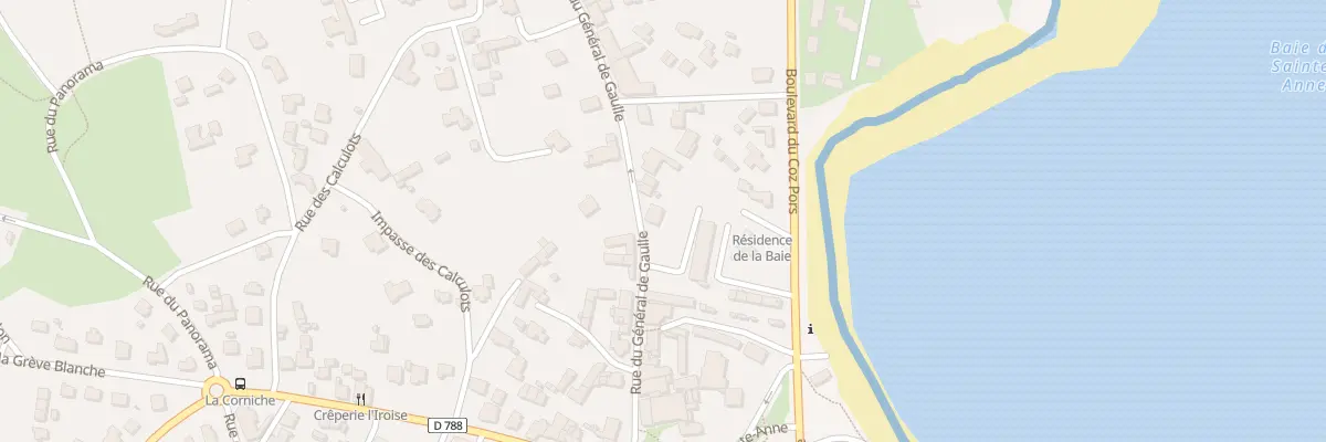Plan du 17 Rue du Général de Gaulle à Trégastel