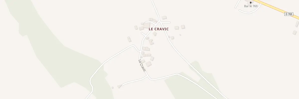 Plan du 5086 Le Cravic au Faouët
