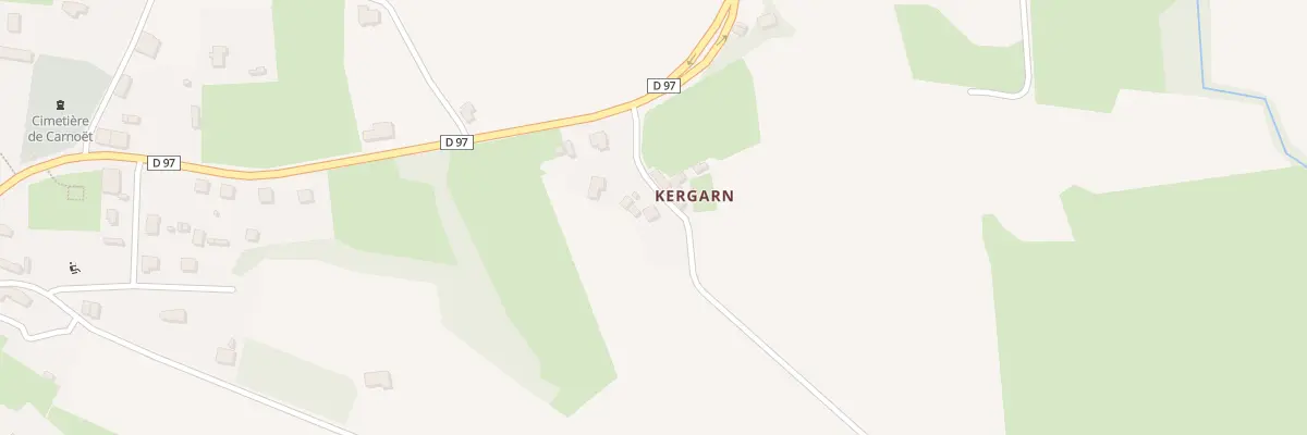 Plan du 3 Kergarn à Carnoët