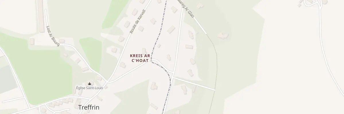 Plan du 3 Lot de Kreis Ar Hoat à Trébrivan