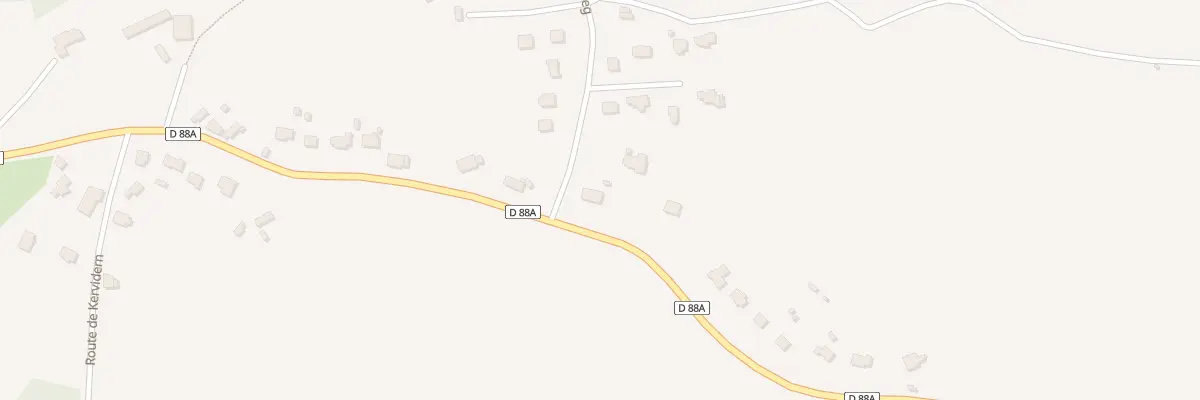 Plan du 14 Rte de Croas Min à Ploulec’h