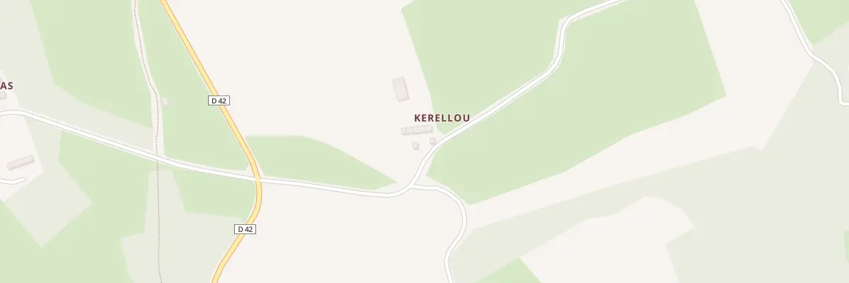 Plan du 5141 Kerellou à Lohuec