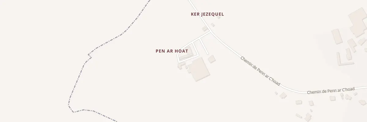 Plan du 5225 Pen Ar Hoat à Ploulec’h