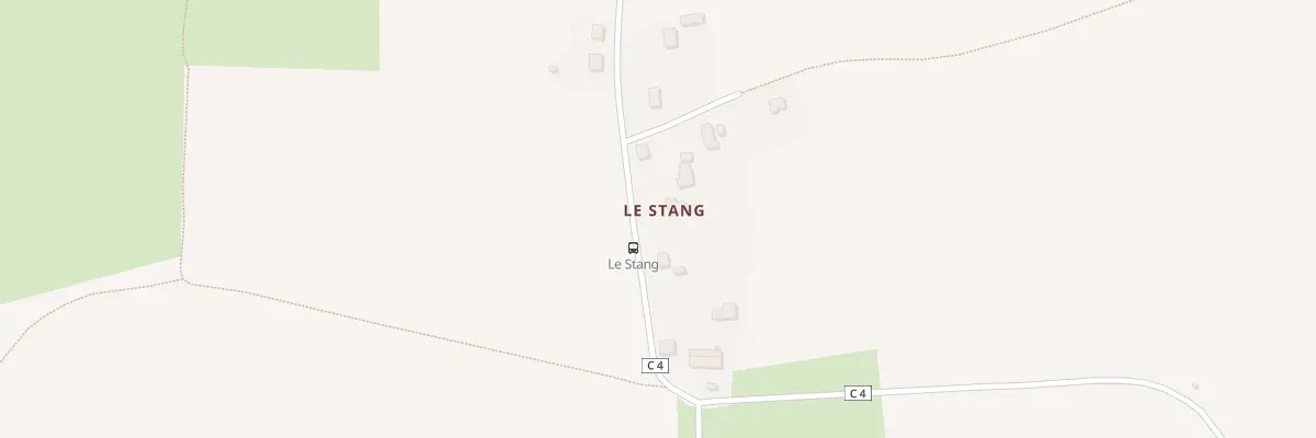 Plan du 13 Le Stang à Tréméven