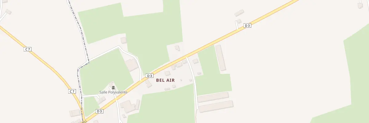 Plan du 5002 Bel Air à Tréogan