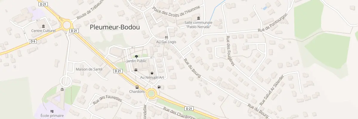Plan du 26 Rue du Bourg à Pleumeur-Bodou