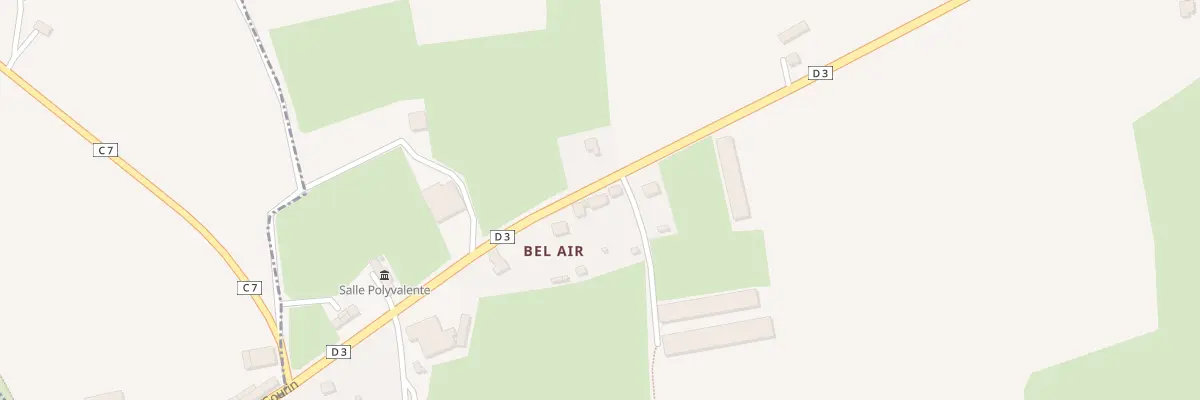 Plan du 5003 Bel Air à Tréogan
