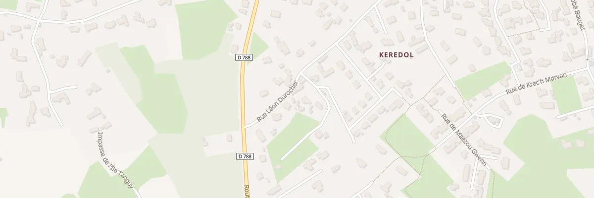 Plan du 48 Rue Léon Durocher à Trégastel