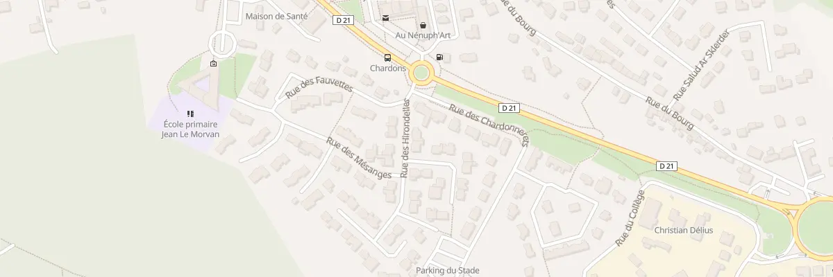 Plan du 12B Rue des Hirondelles à Pleumeur-Bodou