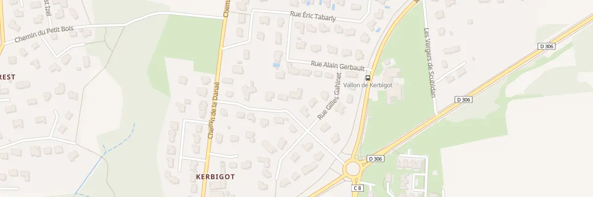 Plan du 10 Rue Jean Bart à Guidel