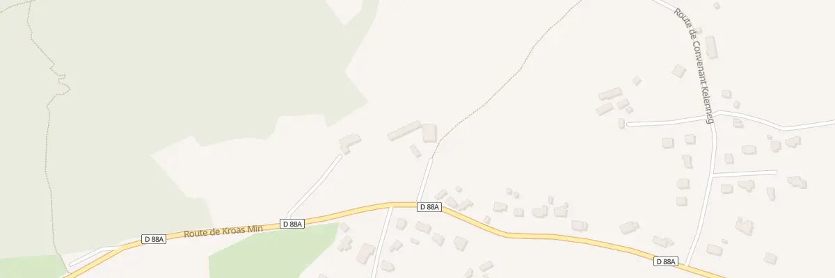 Plan du 36 Rte de Croas Min à Ploulec’h