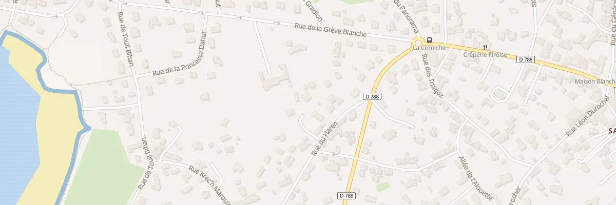 Plan du 17 Rue du Haren à Trégastel
