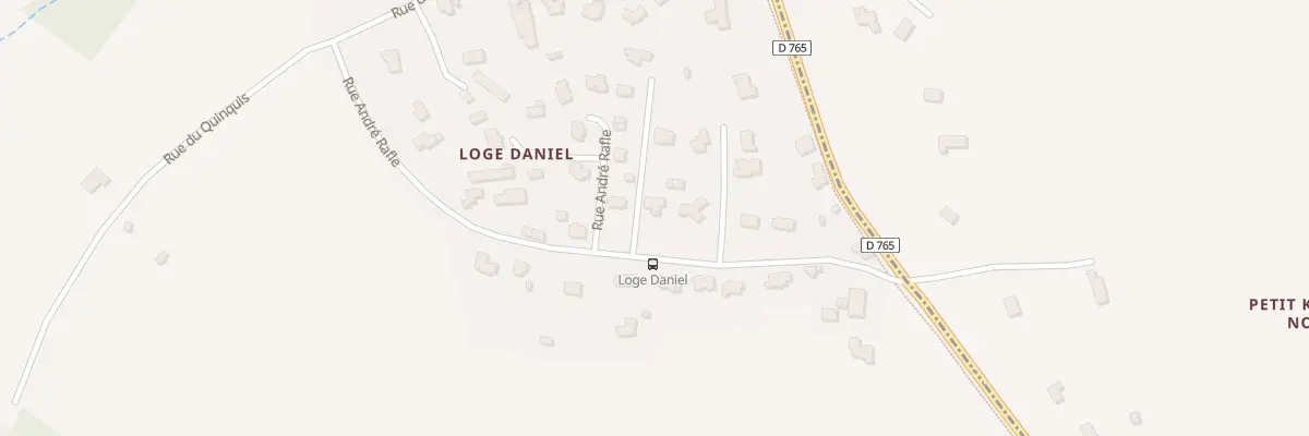 Plan du 23 Rue André Rafle à Quimperlé