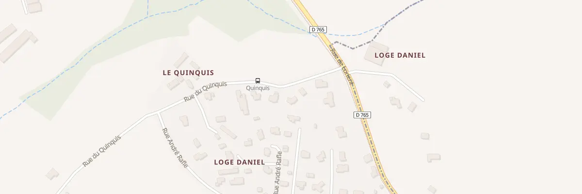Plan du 3 Rue du Quinquis à Quimperlé