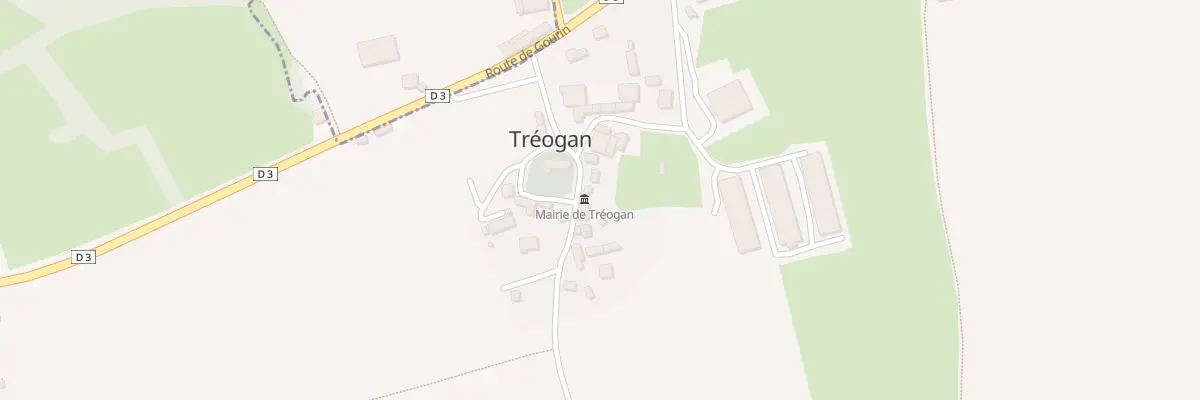Plan du 5018 Au Bourg à Tréogan