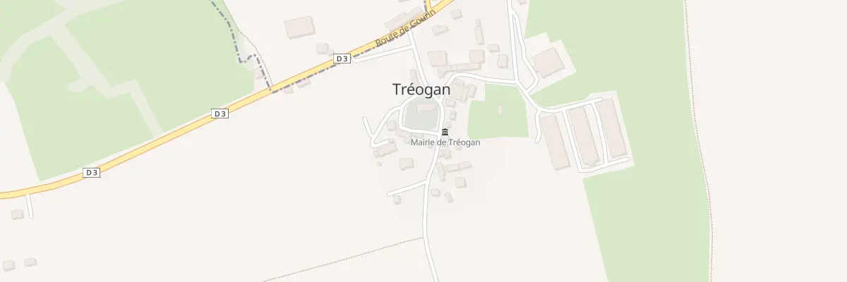 Plan du 7 Au Bourg à Tréogan
