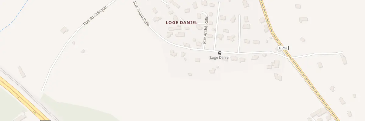 Plan du 4 Rue André Rafle à Quimperlé