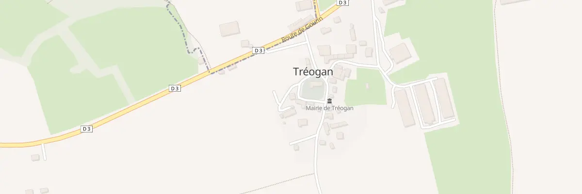 Plan du 10 Au Bourg à Tréogan