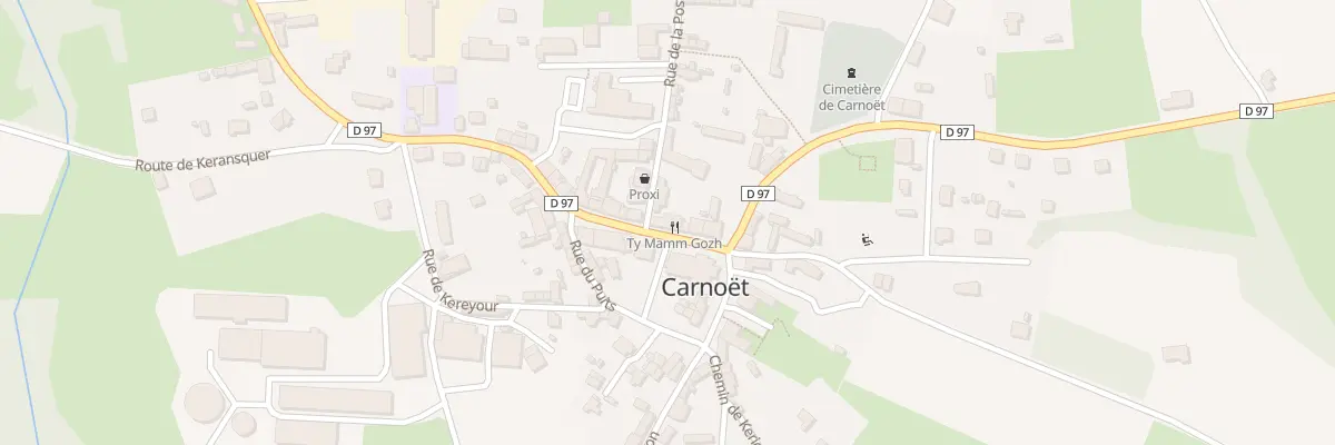Plan du 8 Rue Principale à Carnoët