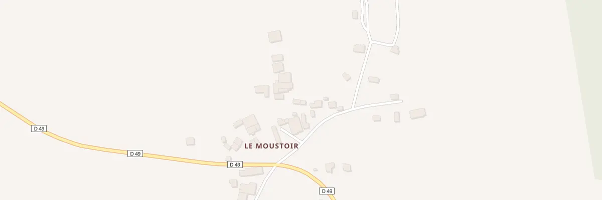 Plan du 5 Le Moustoir à Querrien