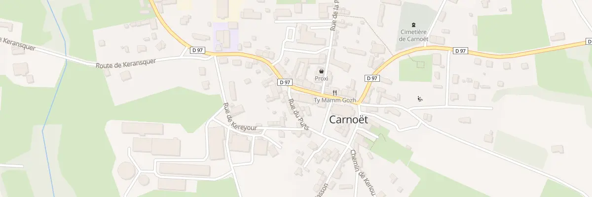 Plan du 9 Rue Principale à Carnoët