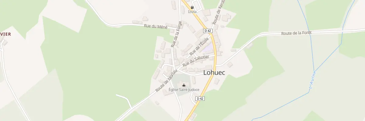 Plan du 6 Rue des Sabotiers à Lohuec