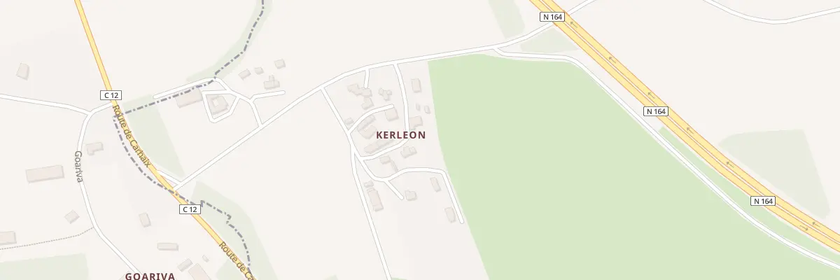 Plan du 3 Kerleon au Moustoir