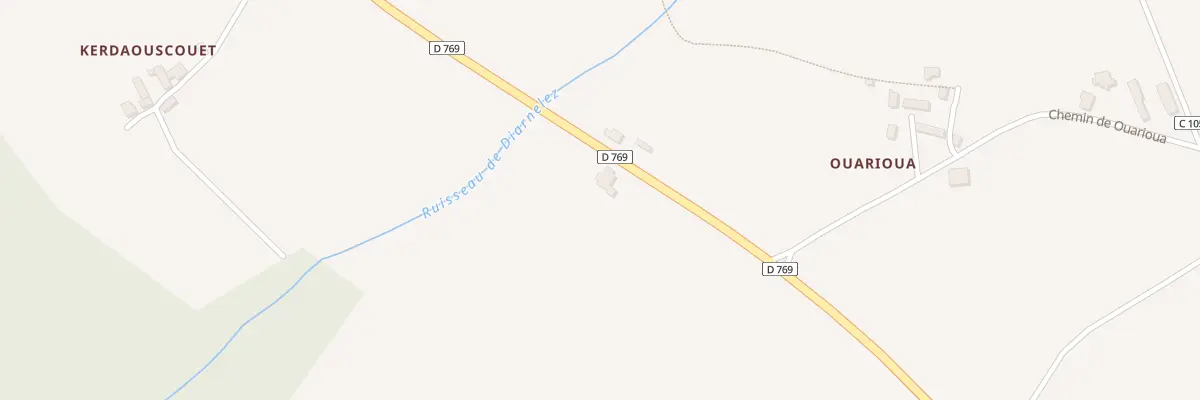 Plan du 5109 Kerdaouscouët au Faouët