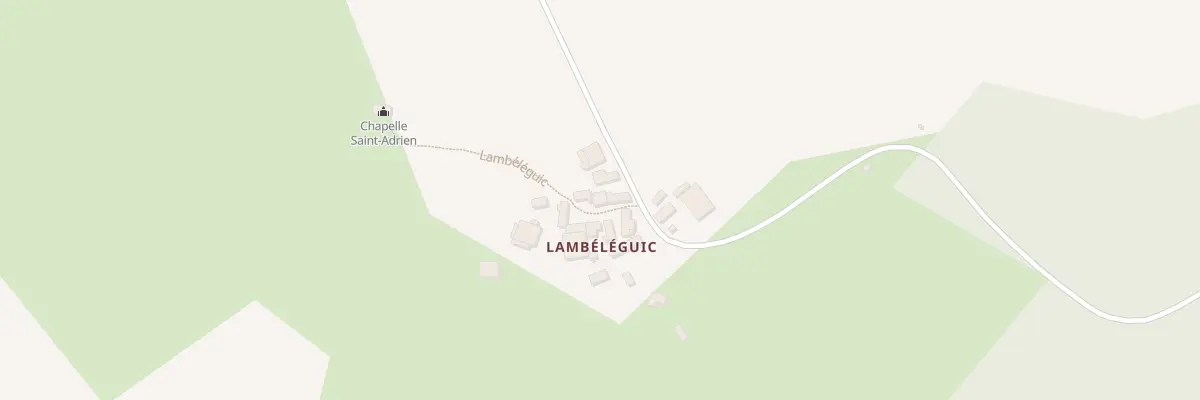 Plan du 5310 Lambelleguic au Faouët