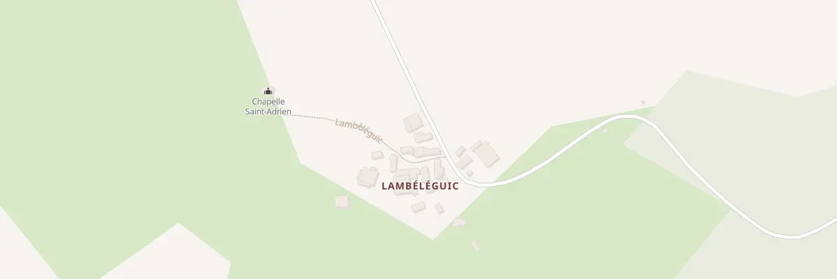 Plan du 5312 Lambelleguic au Faouët
