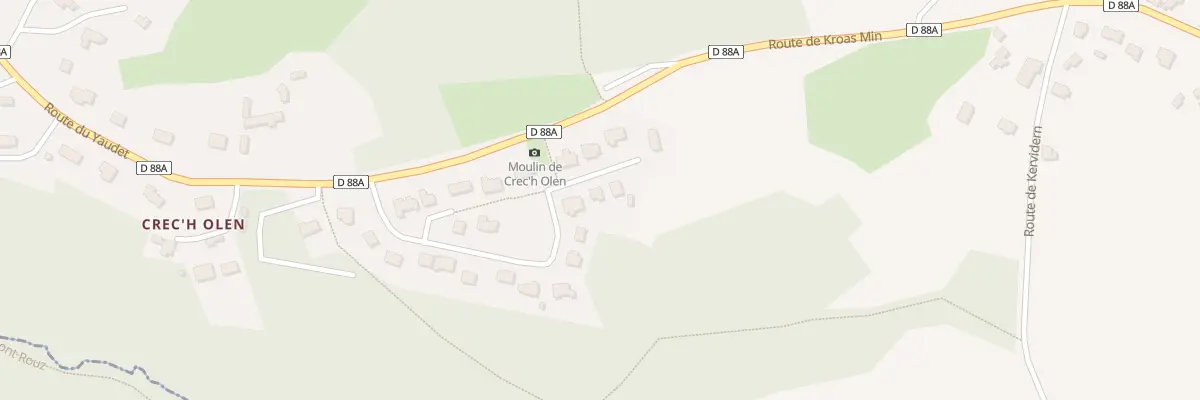 Plan du 13 Lot Milin Awel à Ploulec’h