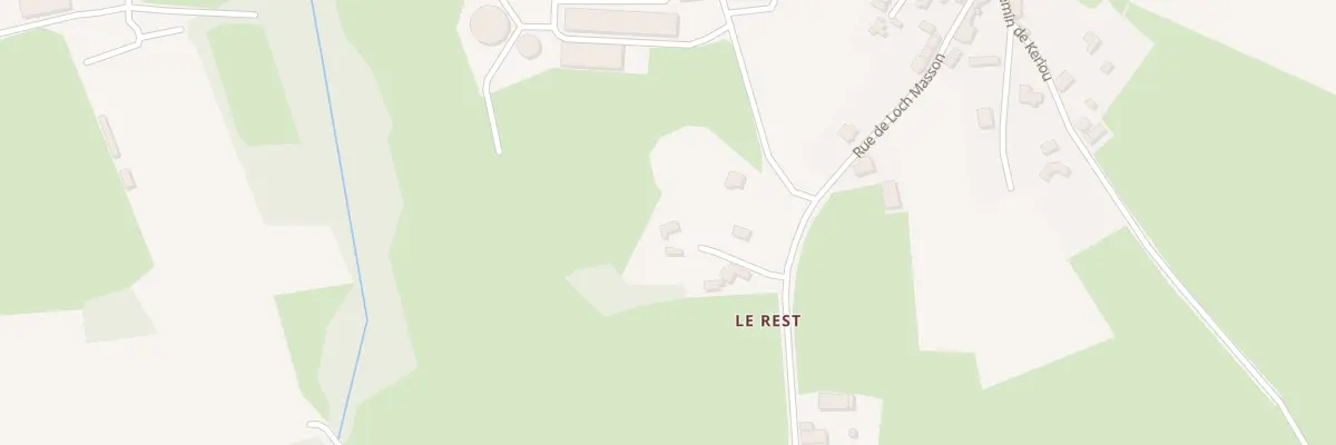 Plan du 4 Le Rest à Carnoët