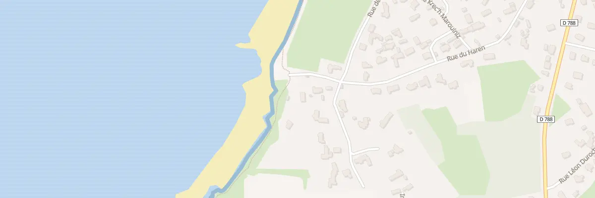 Plan du 56 Rue du Haren à Trégastel