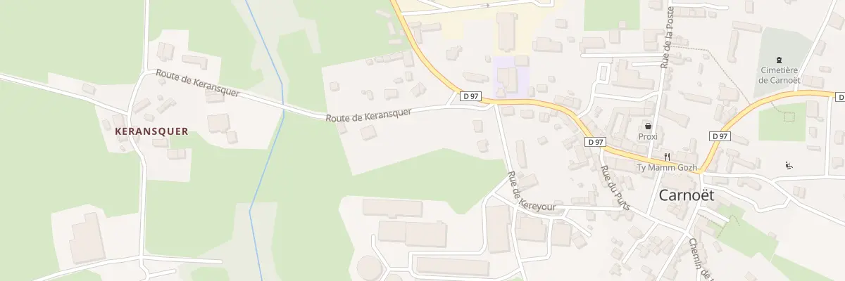 Plan du 27 Rue Principale à Carnoët
