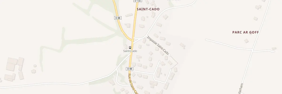 Plan du 5538 Saint Cado à Ploumilliau