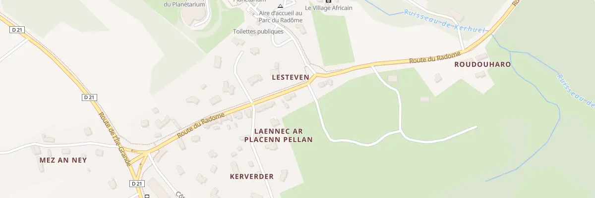Plan du 5773 Noterigou à Pleumeur-Bodou