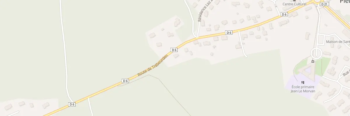 Plan du 6033 Parc Mez Per Bihan à Pleumeur-Bodou