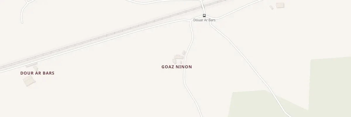 Plan du 5258 Goas Ninon à Lanvellec