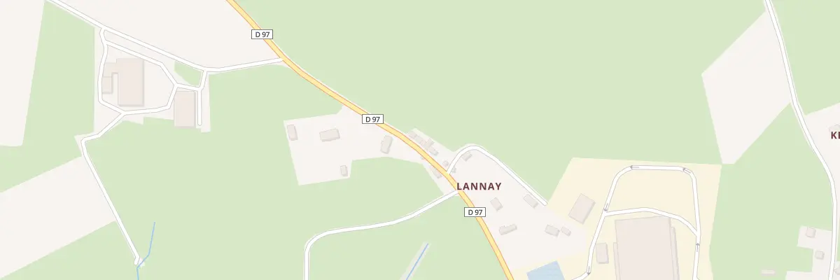 Plan du 9 Lannay à Carnoët