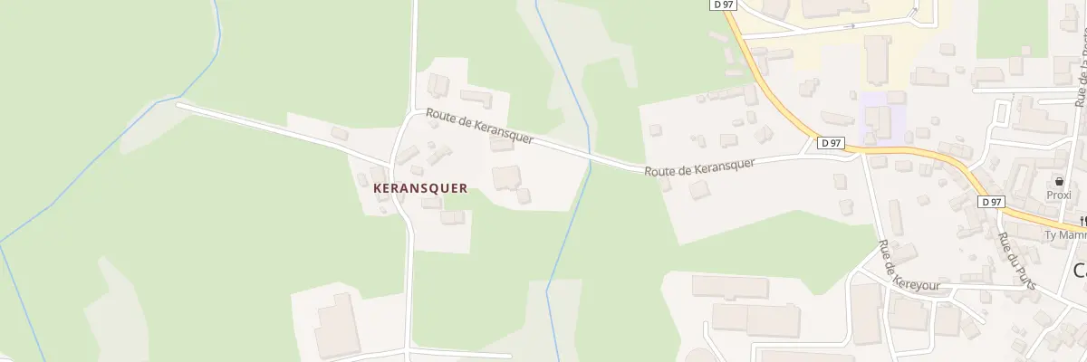Plan du 2 Keransquer à Carnoët