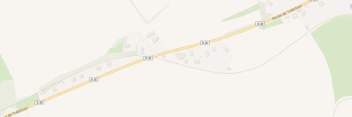 Plan du 22 Tachen Ar Groas à Treffrin