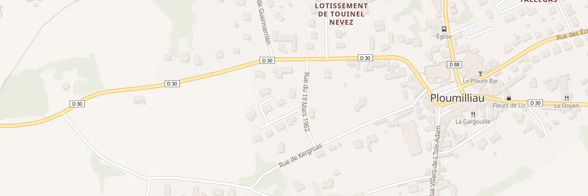 Plan du 10 Res Residence Kerilis à Ploumilliau